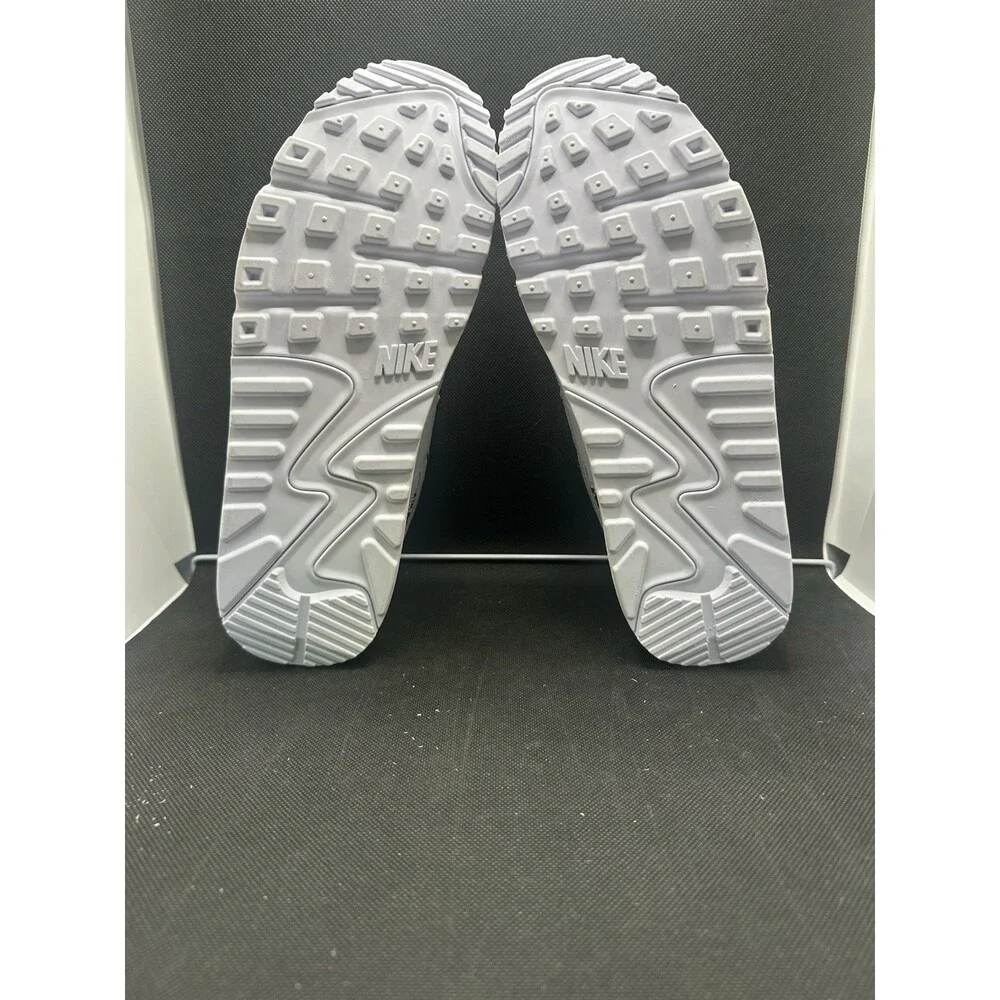 Nike Air Max 90 DH8010-101 Sneakers Women's 9.5 White Black Athletic Shoes UZI19 - Picture 8 of 8